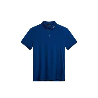 Polo J.Lindeberg KV Regulat Fit Print SS24 Estate Blue