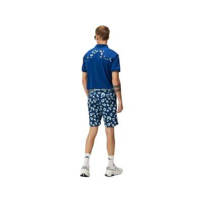 Polo J.Lindeberg KV Regulat Fit Print SS24 Estate Blue