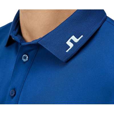Polo J.Lindeberg KV Regulat Fit Print SS24 Estate Blue