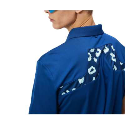 Polo J.Lindeberg KV Regulat Fit Print SS24 Estate Blue