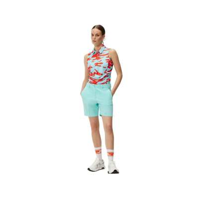 Bermuda Femme J.Lindeberg Gwen Long Short SS24 Aruba Blue