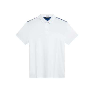 Polo J.Lindeberg Jeff Reg Fit SS24 White