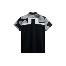 Polo J.Lindeberg Jeff Tour Golf Masters SS24 Black