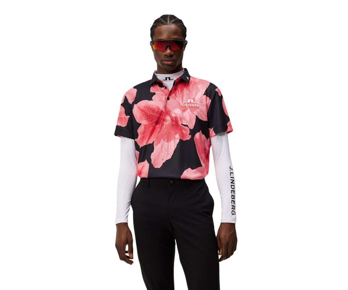 Polo J.Lindeberg KV Tour Golf Polo Masters SS24 Azalea