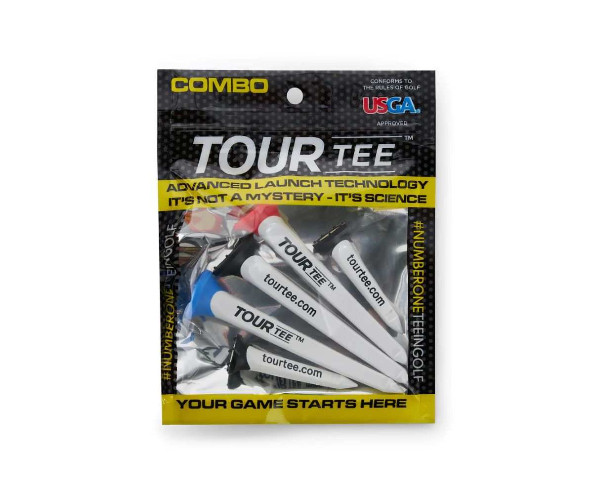 Tees Tour Tee Combo Yellow Pack x5