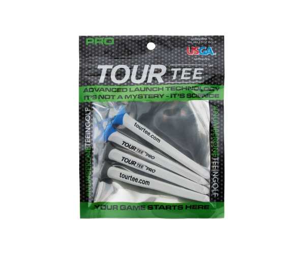 Tees Tour Tee Pro Green Pack x4