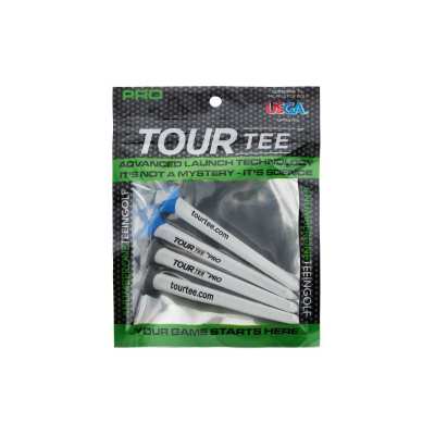 Tees Tour Tee Pro Green Pack x4