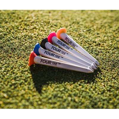 Tees Tour Tee Pro Green Pack x4