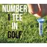 Tees Tour Tee Pro Green Pack x4