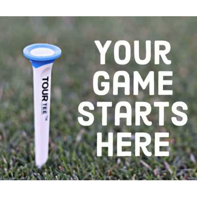 Tees Tour Tee Pro Green Pack x4