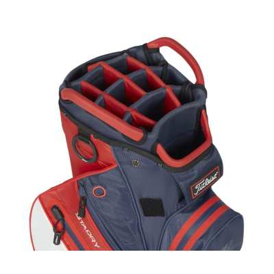 Sac Chariot Titleist Cart 14 Stadry Navy Red White