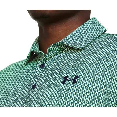 Polo Under Armour Playoff 3.0 Micro Pine SS24 Matrix Green