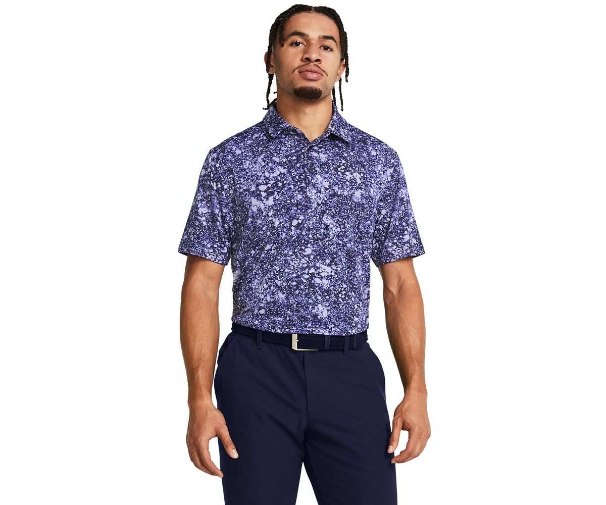 Polo Under Armour Playoff 3.0 Dense Specks SS24 Midnight Navy