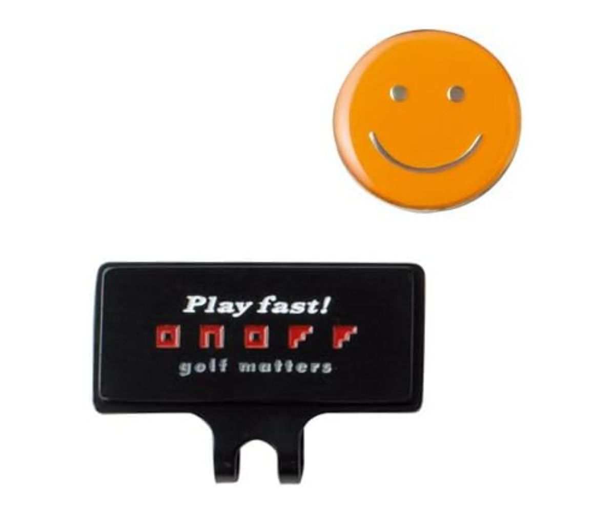 Marque Balle OnOff Smiley Ball Marker