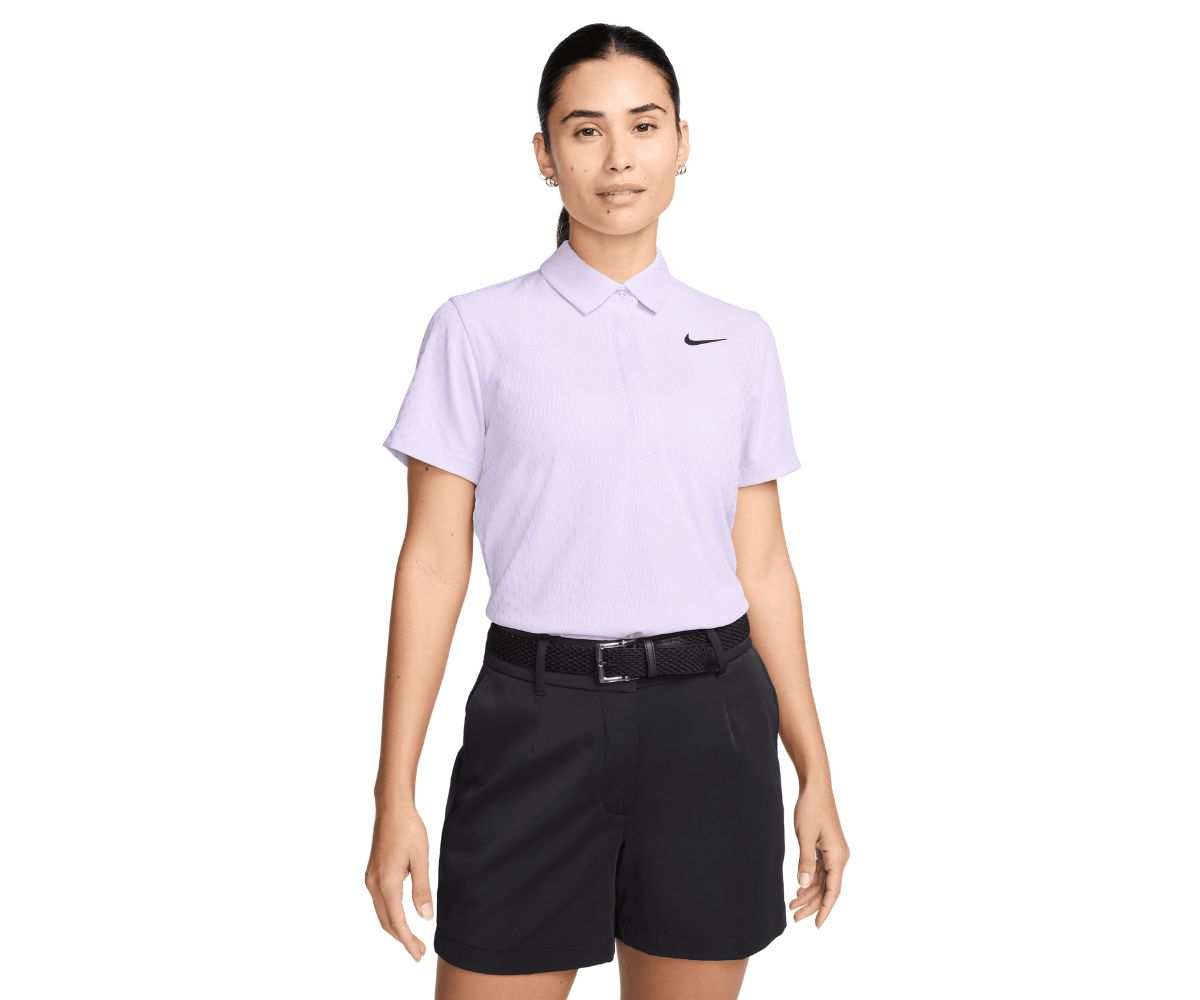 Polo Femme Nike Dri-Fit ADV Tour SU24 Violet