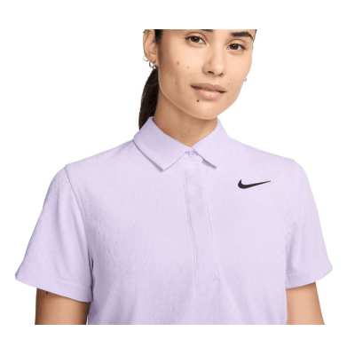 Polo Femme Nike Dri-Fit ADV Tour SU24 Violet