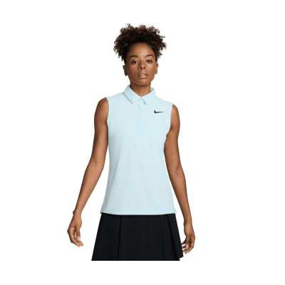 Polo Femme Sans Manches Nike Dri-Fit ADV Tour SU24 Glacier