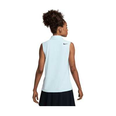 Polo Femme Sans Manches Nike Dri-Fit ADV Tour SU24 Glacier
