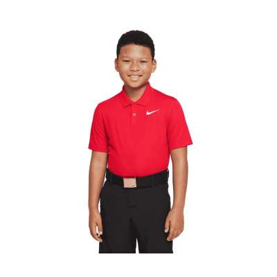 Polo Junior Nike Dri-Fit Victory Red