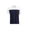 Polo Under Armour T2G Color Block SS24 Navy White