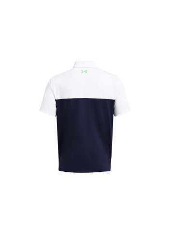 Polo Under Armour T2G Color Block SS24 Navy White