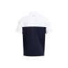 Polo Under Armour T2G Color Block SS24 Navy White