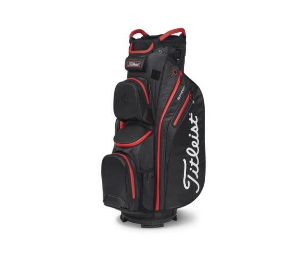 Sac Chariot Titleist Cart 14 Stadry Black Black Red