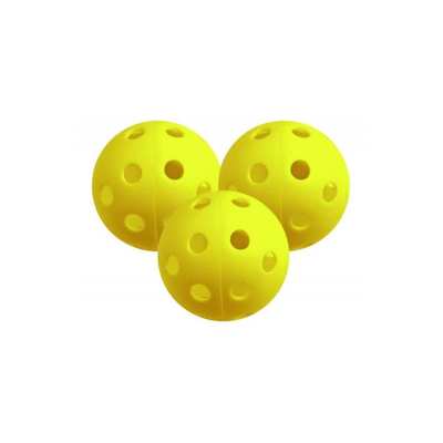 Balles d'entraînement Plastique Airflow Yellow x6