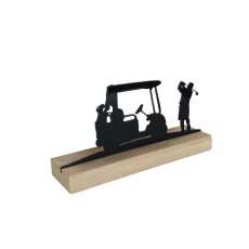 Trophée Figurine Winterlux En Golfette