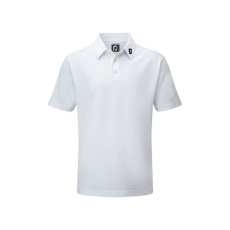 Polo Footjoy Stretch Pique Solid White