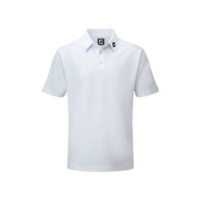 Polo Footjoy Stretch Pique Solid White