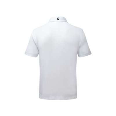 Polo Footjoy Stretch Pique Solid White