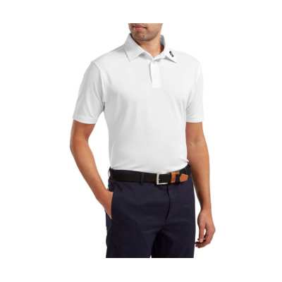 Polo Footjoy Stretch Pique Solid White
