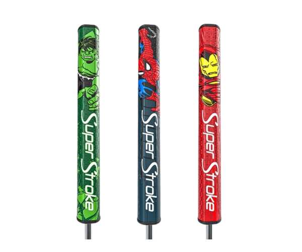 Grip de Putter Super Stroke Tour 2.0 Marvel Edition + Marque Balle Grip de Putter Super Stroke Tour 2.0 Marvel Edition + Marque Balle