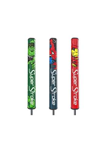 Grip de Putter Super Stroke Tour 2.0 Marvel Edition + Marque Balle
