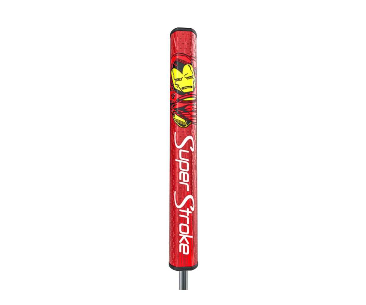 Grip de Putter Super Stroke Tour 2.0 Marvel Edition + Marque Balle Iron Man