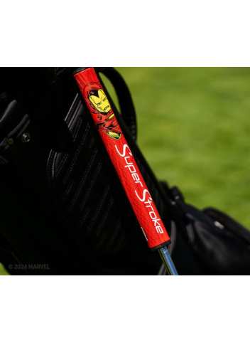 Grip de Putter Super Stroke Tour 2.0 Marvel Edition + Marque Balle Iron Man