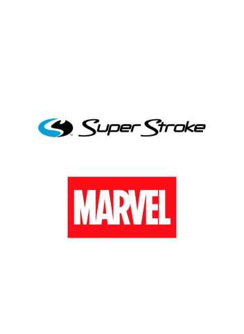 Logo Super Stroke Golf MARVEL
