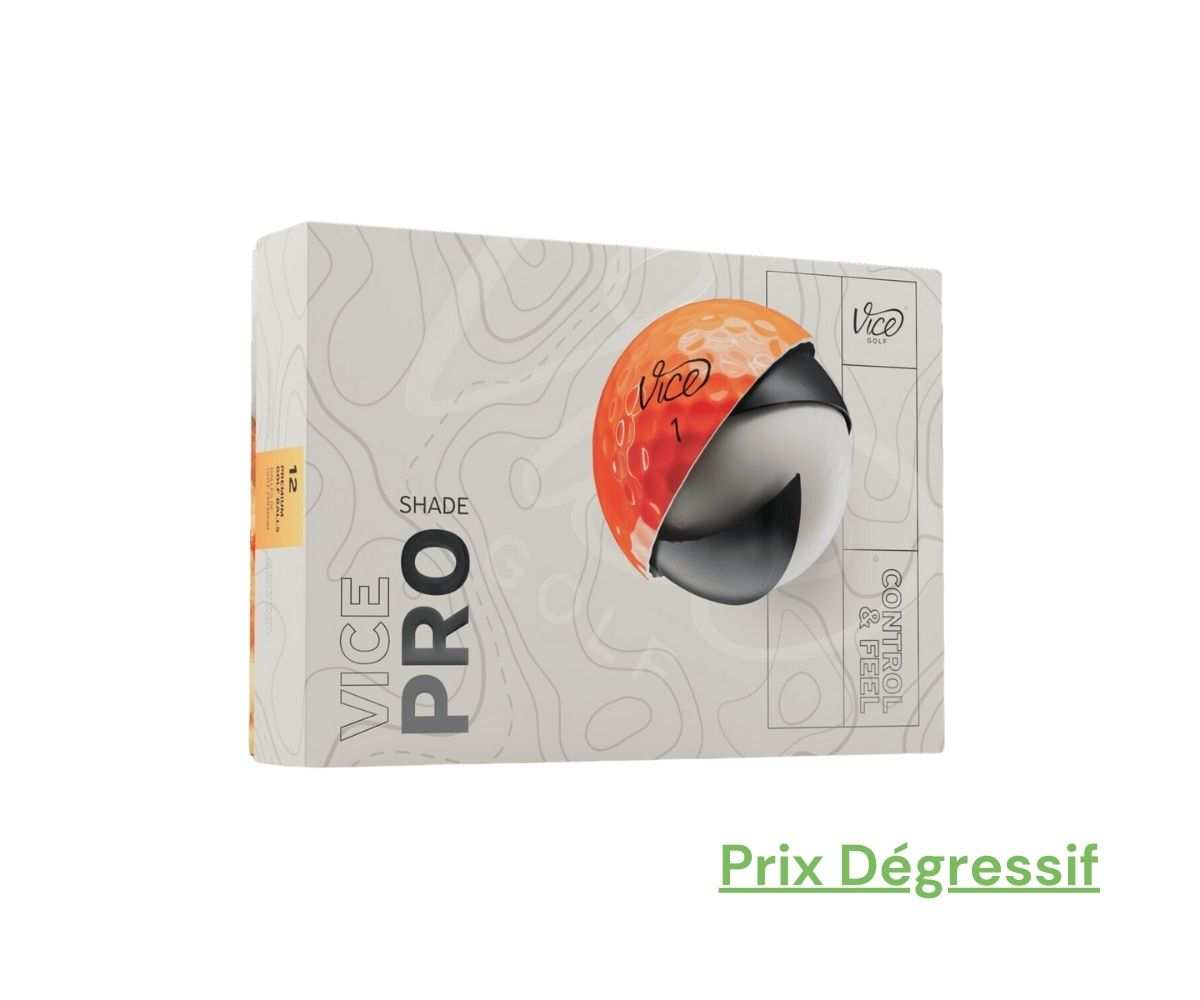 Balles Vice Pro Shade 2024 Orange Red