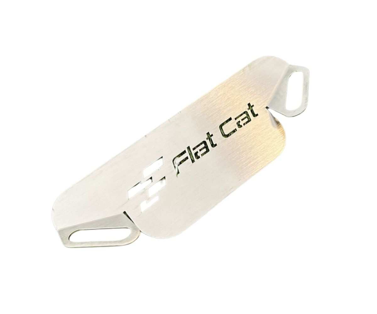 Plaque Acier Repose Sac pour Chariot Flat Cat - Stabilité et Durabilité