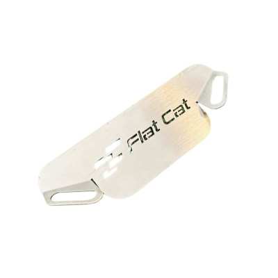 Plaque Acier Repose Sac pour Chariot Flat Cat - Stabilité et Durabilité