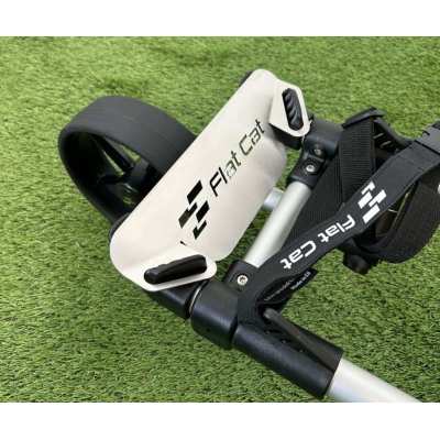 Plaque Acier Repose Sac pour Chariot Flat Cat - Stabilité et Durabilité