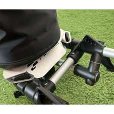 Plaque Acier Repose Sac pour Chariot Flat Cat - Stabilité et Durabilité