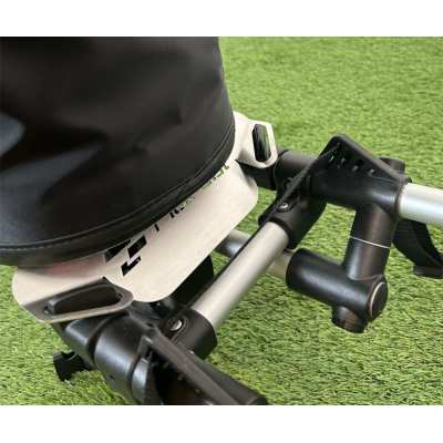 Plaque Acier Repose Sac pour Chariot Flat Cat - Stabilité et Durabilité