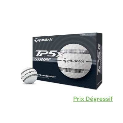 Balles Taylormade TP5x Stripe
