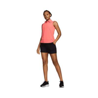 Polo Sans Manches Femme Nike Dri-Fit ADV Tour FA24 Light Wild Mango
