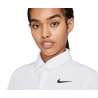 Polo Femme Nike Dri-Fit ADV Tour FA24 White