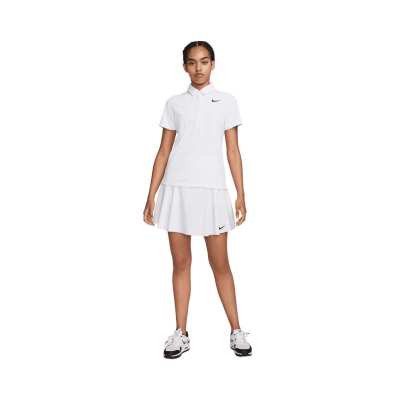 Polo Femme Nike Dri-Fit ADV Tour FA24 White