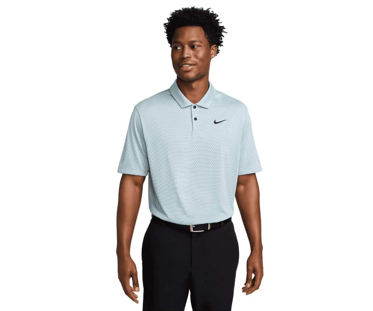 Polo Nike Dri-Fit Tour Jacquard FA24 Denim Turquoise