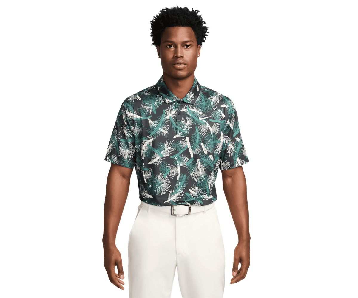 Polo Nike Dri-Fit Tour Polo Pine Print FA24 Bicoastal